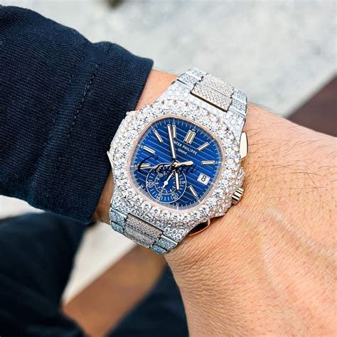 vvs diamond patek philippe|Patek Philippe Nautilus Bezel Diamond 5711/110P.